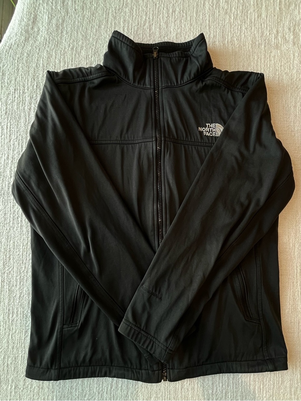 The North Face Mens S Apex Canyonwall Softshell Jacket Black Full Zip FA17 2017